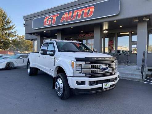 2019 Ford Super Duty F-450 DRW Platinum Pickup 4D 8 ft Luxury - cars... for sale in PUYALLUP, WA