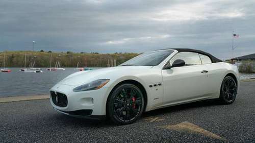 2011 *Maserati* *GranTurismo Convertible* *2dr* WHIT for sale in Shrewsbury, MA