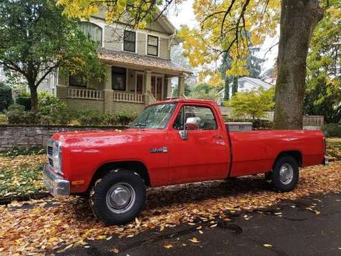 Classic Red 1993 Dodge Ram 150 - 10, 300 obo - - by for sale in West Linn, OR