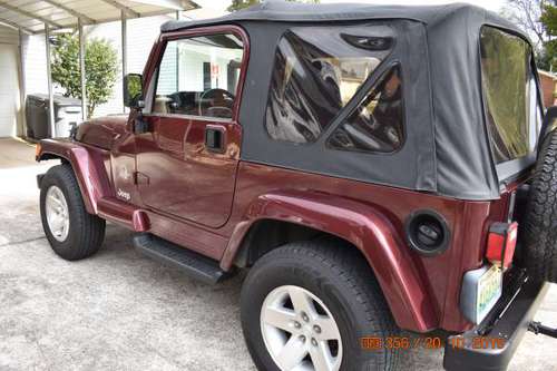 2002 Jeep Wrangler Sahara for sale in Killen, AL