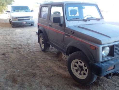1987 Suzuki Samurai Tintop - cars & trucks - by owner - vehicle... for sale in Mohave Valley, AZ