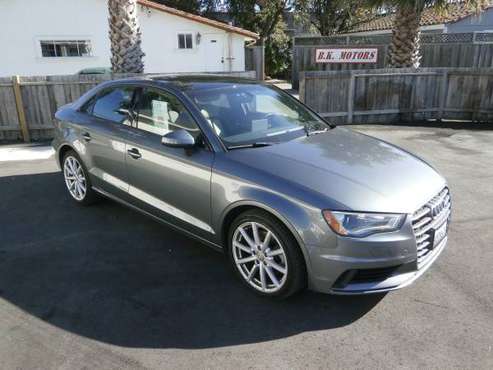 2015 AUDI A3 1 8T PREM JUST SERVICED 45K MILES PANORAMA ROOF - cars for sale in Half Moon Bay, CA