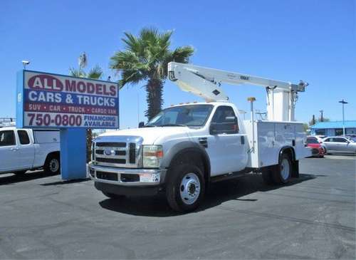 2008 Ford F450 Super Duty Regular Cab Bucket Truck - Boom Truck for sale in Tucson, NM