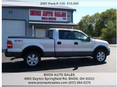 2007 Ford F-150 FX4 4dr SuperCrew 4x4 for sale in Enon, OH