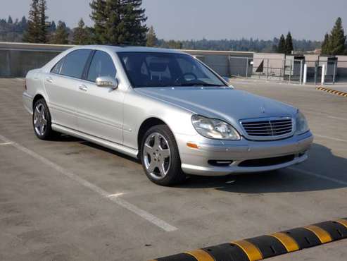 2001 Mercedes Benz S55 AMG - cars & trucks - by owner - vehicle... for sale in Fair Oaks, CA