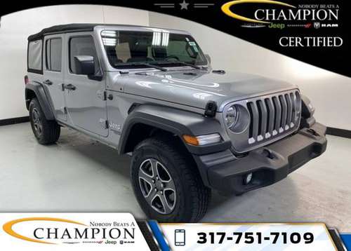 2018 Jeep Wrangler 4WD 4D Sport Utility / SUV Unlimited Sport - cars... for sale in Indianapolis, IN