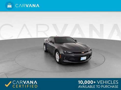 2017 Chevy Chevrolet Camaro LT Coupe 2D coupe Dk. Gray - FINANCE for sale in Indianapolis, IN