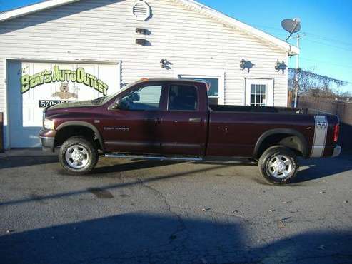 2004 Dodge Ram 2500 SLT 4X4 8Ft Bed - - by dealer for sale in selinsgrove,pa, PA