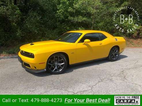2019 Dodge Challenger R/T Plus coupe Yellow for sale in Fayetteville, AR
