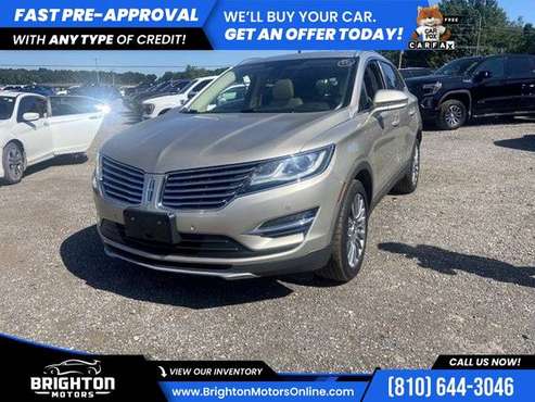 2015 Lincoln MKC Select AWD FOR ONLY 332/mo! - - by for sale in Brighton, MI