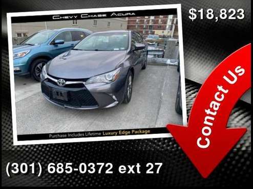 2017 Toyota Camry SE Call Today for the Absolute Best Deal on for sale in Bethesda, District Of Columbia