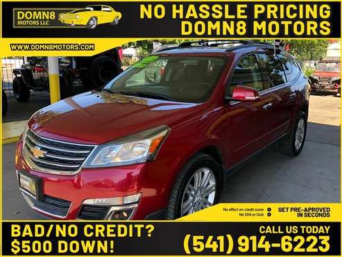 2013 Chevrolet Traverse LT AWDSUV w1LT w 1 LT w-1-LT PRICED TO SELL! for sale in Springfield, OR
