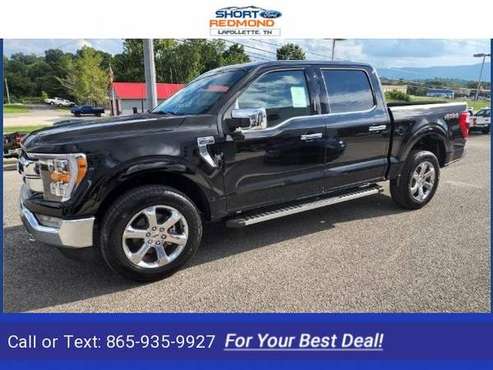 2022 Ford F150 Lariat pickup Black Metallic - - by for sale in LaFollette, TN