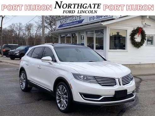 2016 Lincoln MKX Reserve suv White - - by dealer for sale in Port Huron, MI