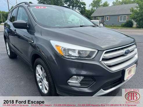 2018 FORD ESCAPE SE ECOBOOST 4WD Everyone Approved for sale in Waterloo, NY