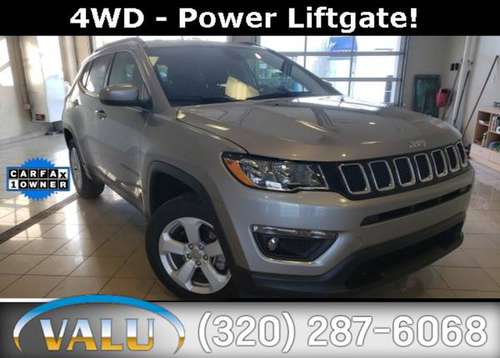 2018 Jeep Compass Latitude Billet Silver Metallic Clearcoat for sale in Morris, MN
