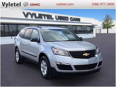 2016 Chevrolet Traverse SUV FWD 4dr LS w/1LS - Chevrolet Silver Ice... for sale in Sterling Heights, MI