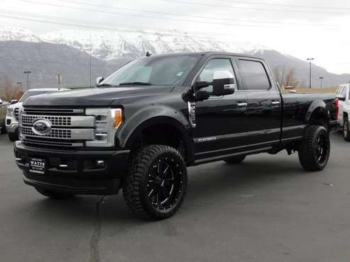 2019 Ford SUPER DUTY F-350 PLATINUM Black - - by for sale in American Fork, NV