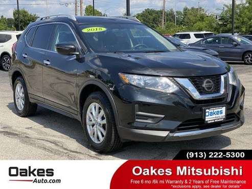 2018 Nissan Rogue SV AWD for sale in KANSAS CITY, KS
