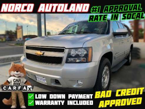 2010 Chevrolet Suburban 4WD 4dr 1500 LT WE GET BAD CREDIT APPROVED -... for sale in Norco, CA