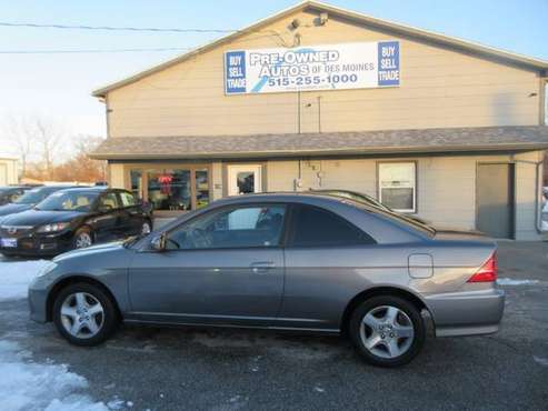 2005 Honda Civic EX Coupe - 5 speed manual - Wheels - Sharp - SALE! for sale in Des Moines, IA