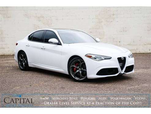 17 Alfa Romeo Turbo Luxury-Sports Car! Only 27k! All-Wheel Drive! for sale in Eau Claire, MN