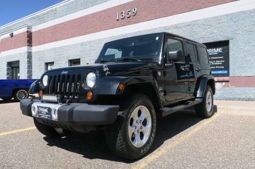 2013 Jeep Wrangler Unlimited Sahara 4WD **One Owner Clean Carfax** for sale in Andover, MN
