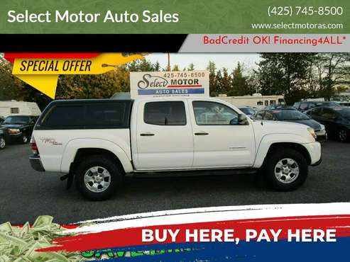 2011 Toyota Tacoma Double Cab V6 4WD for sale in Lynnwood, WA