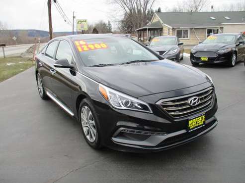 2016 HYUNDAI SONATA 4D SPORT 55, 000 MILES - - by for sale in Corning, NY