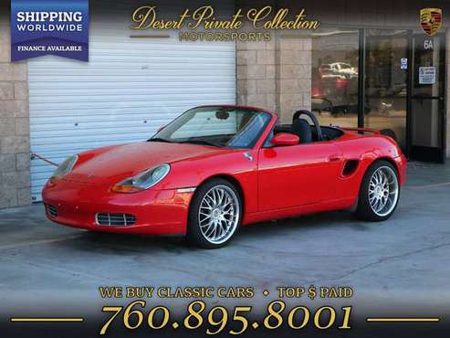 2001 Porsche boxster convertible Convertible is clean inside and out! for sale in Palm Desert, TX