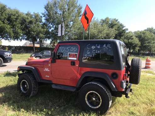 2005 jeep wrangler — auto— 6 cyl for sale in Wesley Chapel, FL