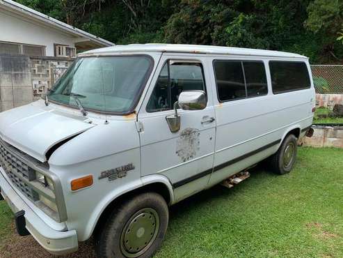 1993 Chevy 2500 3/4 Ton Cargo Van for sale in Kaneohe, HI