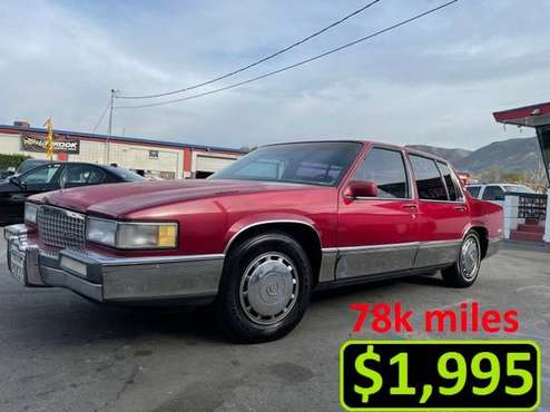 1989 Cadillac Deville 4dr Sedan with PWR TRUNK-LID RELEASE - cars & for sale in Santa Paula, CA