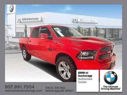 2016 Ram 1500 4WD Crew Cab 140 5 Sport - - by dealer for sale in Anchorage, AK
