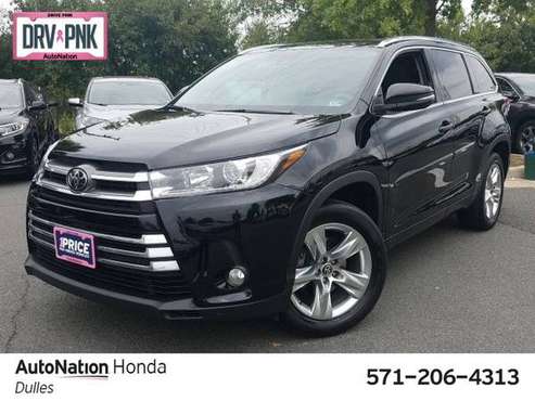 2018 Toyota Highlander Limited SKU:JS242812 SUV for sale in Sterling, District Of Columbia