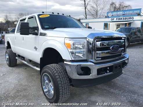 2012 Ford F-350 CrewCab Lariat 4X4 LIFTED!!!! LOADED!!!! LOW MI for sale in Westminster, PA