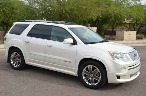2012 GMC Acadia Denali FWD - Low Price - - cars & trucks - by owner... for sale in Peoria, AZ