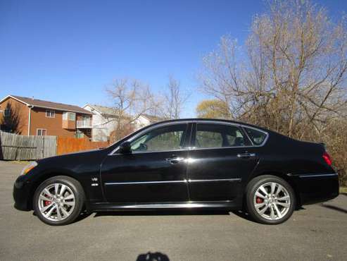 2008 infiniti m45 v8 awd heated leather nice car - cars & trucks -... for sale in Montrose, MN