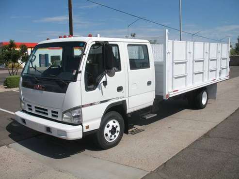 2007 GMC W-4500 Crewcab (Isuzu NPRHD) Stakebed with Solid side 16FT for sale in Mesa, AZ