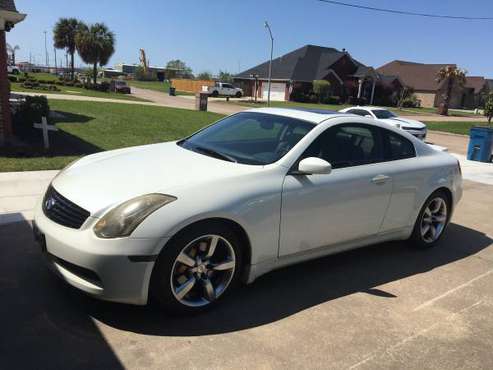 2004 G35 Coupe Manual for sale in Nederland, TX