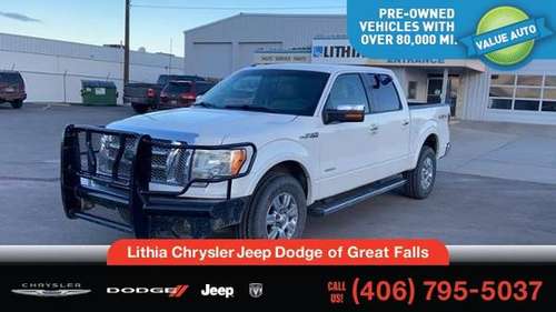 2011 Ford F-150 4WD SuperCrew 145 Lariat - - by dealer for sale in Great Falls, MT