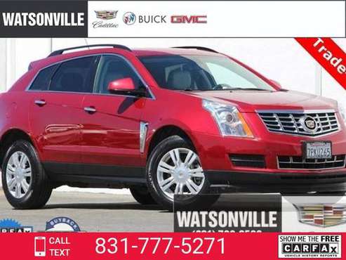 2016 Caddy Cadillac SRX Base suv Crystal Red Tintcoat for sale in Watsonville, CA