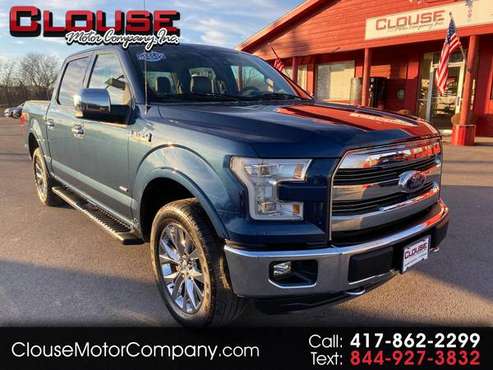 2015 Ford F-150 4WD SuperCrew 145 Lariat - - by dealer for sale in Rogersville, MO