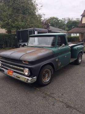 1966 Chevy C20 Long Bed Stepside Pickup for sale in NEW YORK, NY