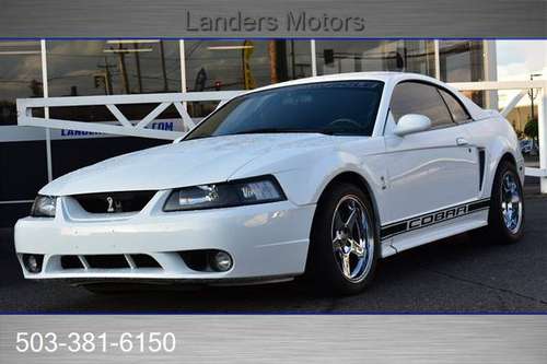 1999 FORD MUSTANG COBRA SUPERCHARGED TUNED V8 5SP ONLY 67K MUSCLE CAR for sale in Gresham, OR