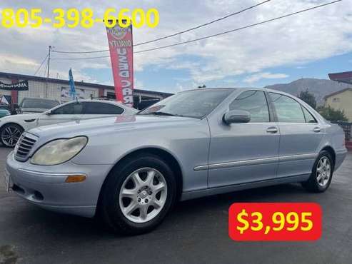 2000 Mercedes-Benz S-Class 4dr Sdn 4 3L with Entrance lamps for sale in Santa Paula, CA