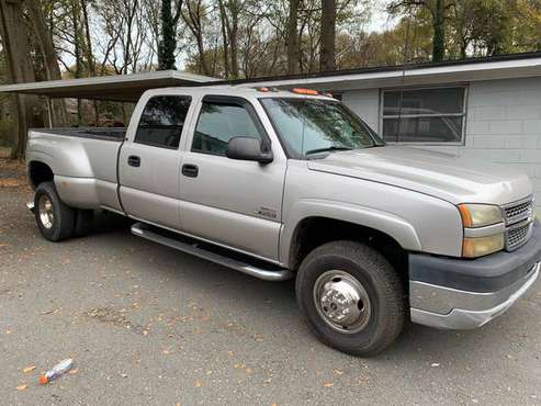 2005 Chevy Silverado 3500 Duramax Dually - cars & trucks - by owner... for sale in Huntersville, NC