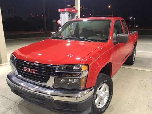 Red 2006 GMC Canyon SLE 4X4 Truck (61,000 Miles) for sale in Dallas Center, IA