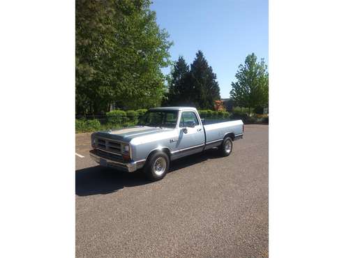 1989 Dodge D100 for sale in Salem, OR