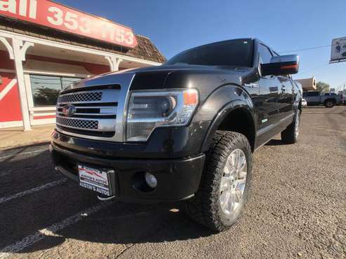2013 FORD F-150 PLATINUM * LIFTED - cars & trucks - by dealer -... for sale in Amarillo, TX